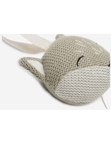 Peluche musicale tricoté à suspendre...