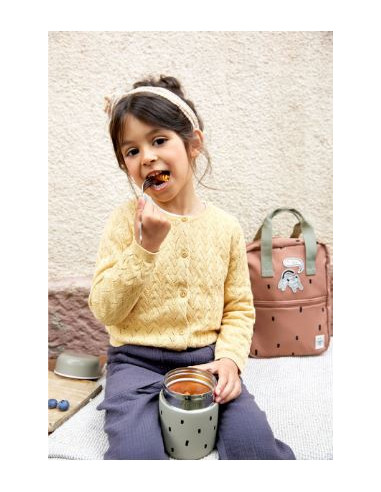 Thermos repas 350ml inox - Happy...