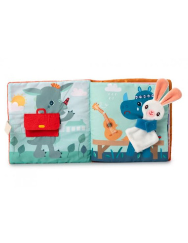 Livre tissu - Stella et son doudou