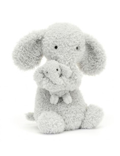 Peluche Huddles Eléphant -...