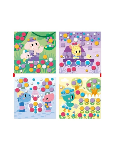 Coffret Créatif - Pompons - 3ans