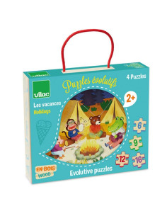4 puzzles évolutifs - Les...