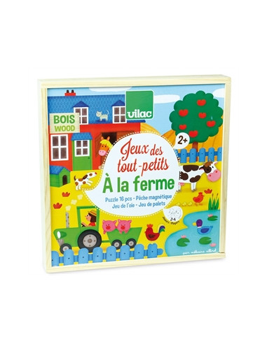 Jeux des tout-petits - A la ferme