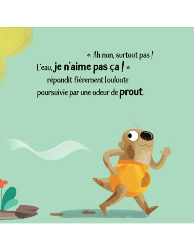 Livre PETITE LOUTRE - est toute sale