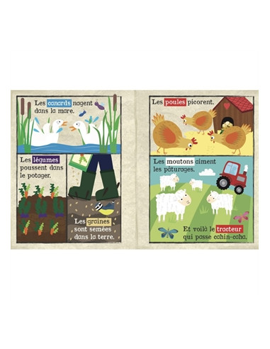 Mon petit journal Crinkly - La Ferme