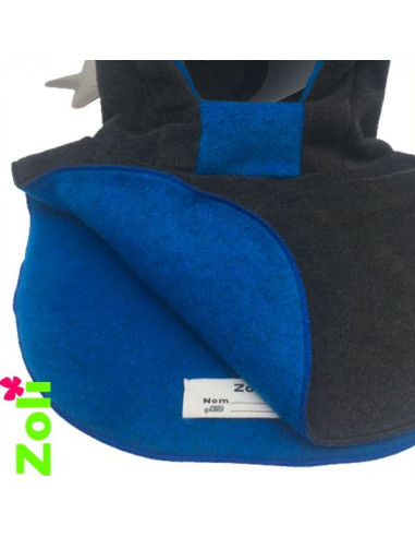 Bonnet enfant Anthracite - Bleu Vif