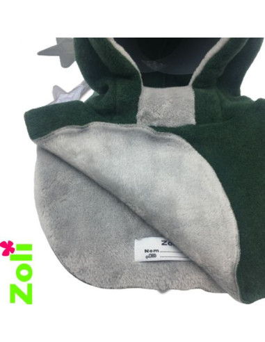 Bonnet enfant Forêt - Doudou Gris Clair