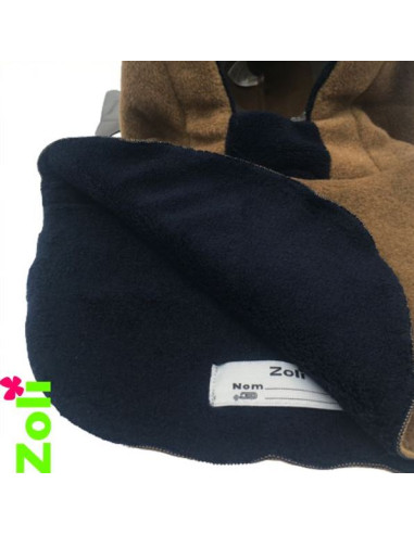 Bonnet enfant Camel - Doudou Marine