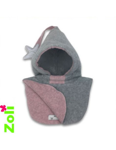 Bonnet enfant Noir - Ocre 2