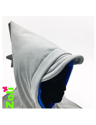 Capuchon enfant imperméable - Gris...