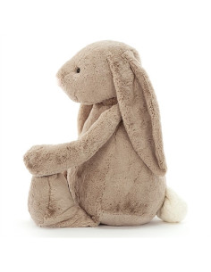 Peluche Lapin Bashful Beige... 2