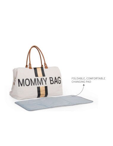 Sac à langer Mommy Bag - Ecru Rayures...