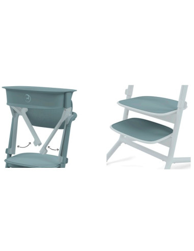 Lemo 2 Learning Tower Set - Stone Blue