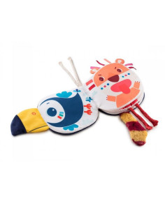 Livre tissu - Qui se cache... 2