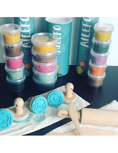 Tampons pour pâte à modeler - Lot de...