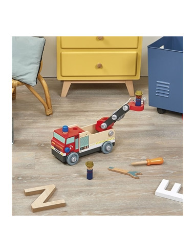 Camion de pompiers - Brico Kid's