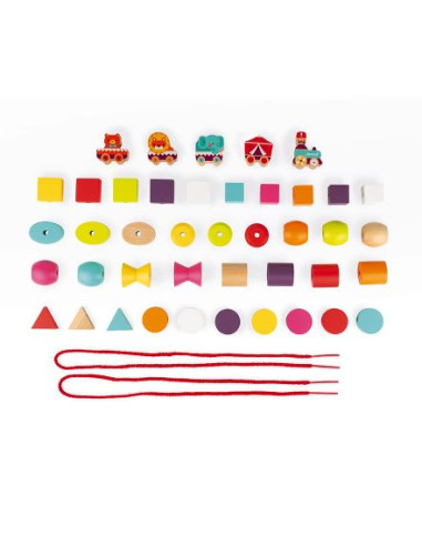 Perles à enfiler - Cirque