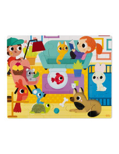 Puzzle tactile - Les...