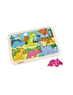 Puzzle Chunky 3D - Dinosaures
