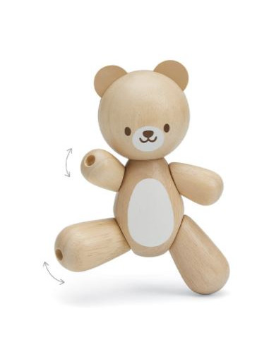 Ours bois articulable