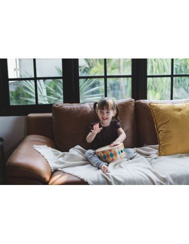 Boîte à rythme bois - Rond