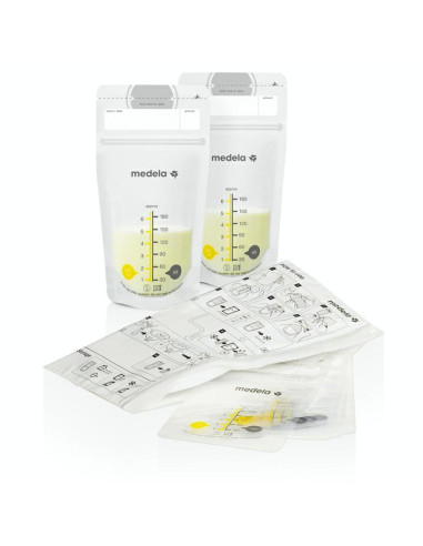 Sachets pour lait maternel 25 pces...