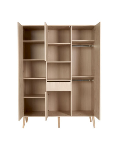 Garde-robe 3 portes - Cocoon Natural Oak