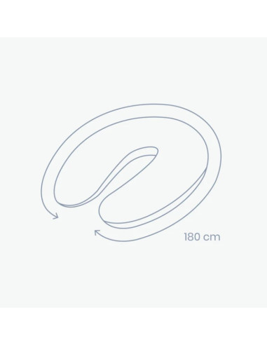 Coussin d'allaitement Doomoo Buddy...