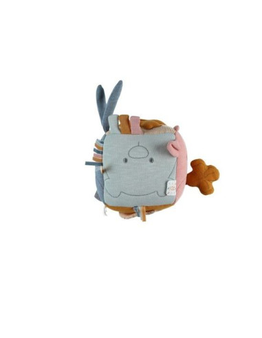 Cube d'activités coton bio - Multicolore