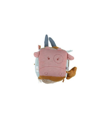 Cube d'activités coton bio - Multicolore