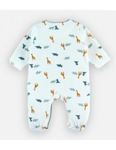 Pyjama dors-bien en velours -...