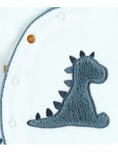 T&S PYJAMA VELOURS BIO  OPS - 12M