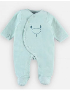 Dors-bien en velours 3m - Aqua