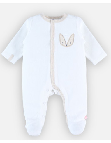 Pyjama Dors-bien velours 1m - Renard...