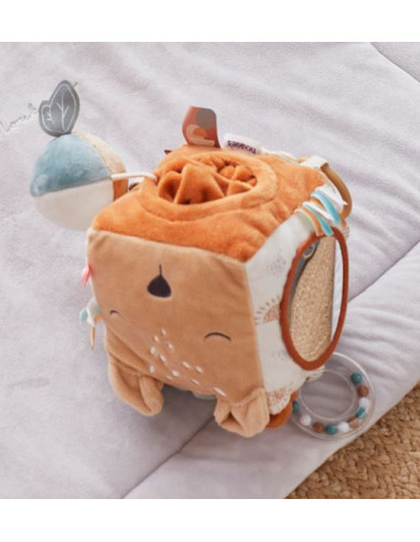 Cube d'activités coton - Babou & Kendi