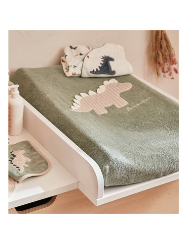 Matelas à langer avec housse éponge -...