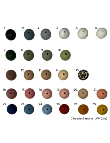 Attache sucette clip leaf - Navaho