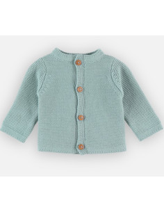 Cardigan tricot - Aqua - 1M