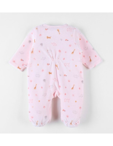 Pyjama Dors-bien velours 0M -...