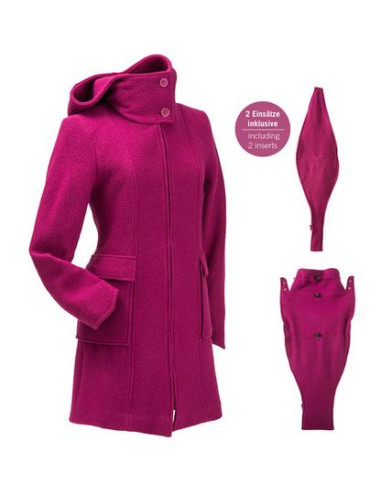 Manteau laine avec membrane coupe...