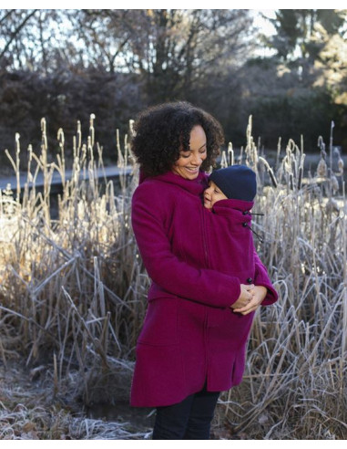 Manteau laine avec membrane coupe...