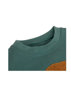 Sweat GOTS SMILE vert - 1/2ans 2