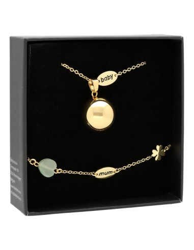 Bola + bracelet - Breloque Baby/Mum...