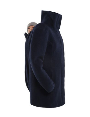 Manteau laine bio doublée coton bio +...