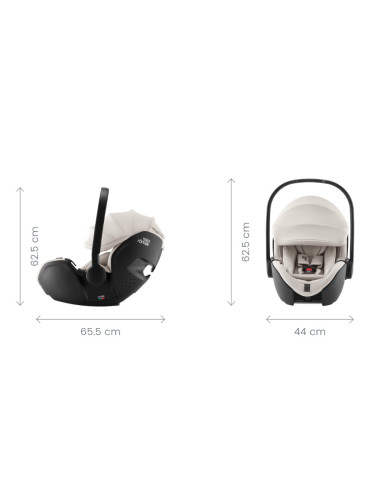 Siège coque gr.0 Romer Baby-safe PRO...