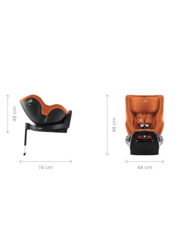 Siège auto Grpe 0+/1 Romer Dualfix...