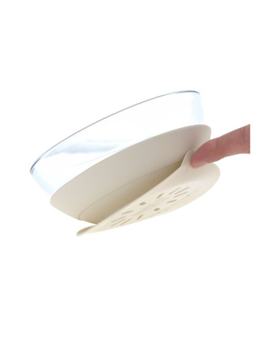 Coffret repas verre/silicone - Nature