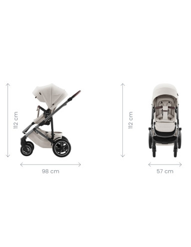 Poussette Romer Smile 5Z - Space Black