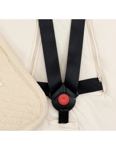 Biside pady quilted jersey - Cream