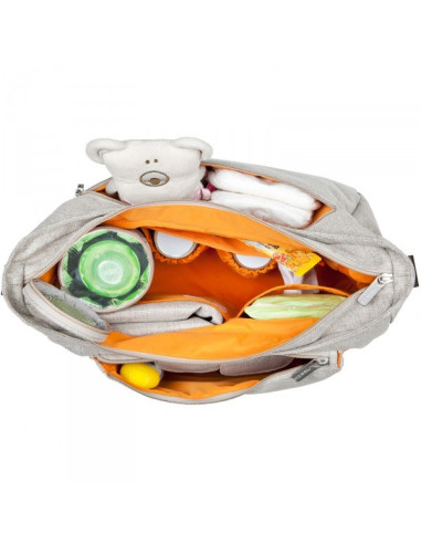 Sac à langer épaule - Chiné beige